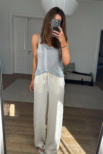 Linen Pants, Sandshell